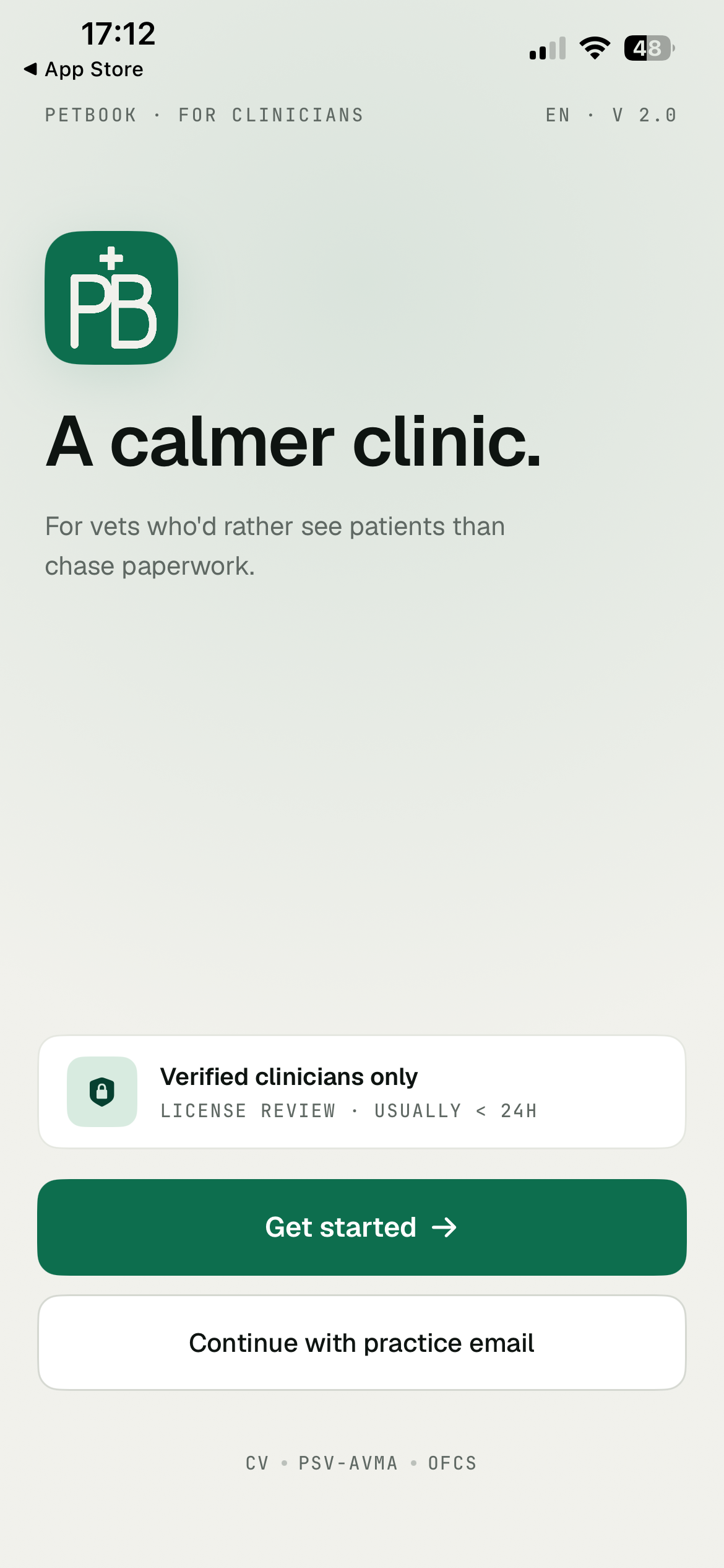 A calmer clinic