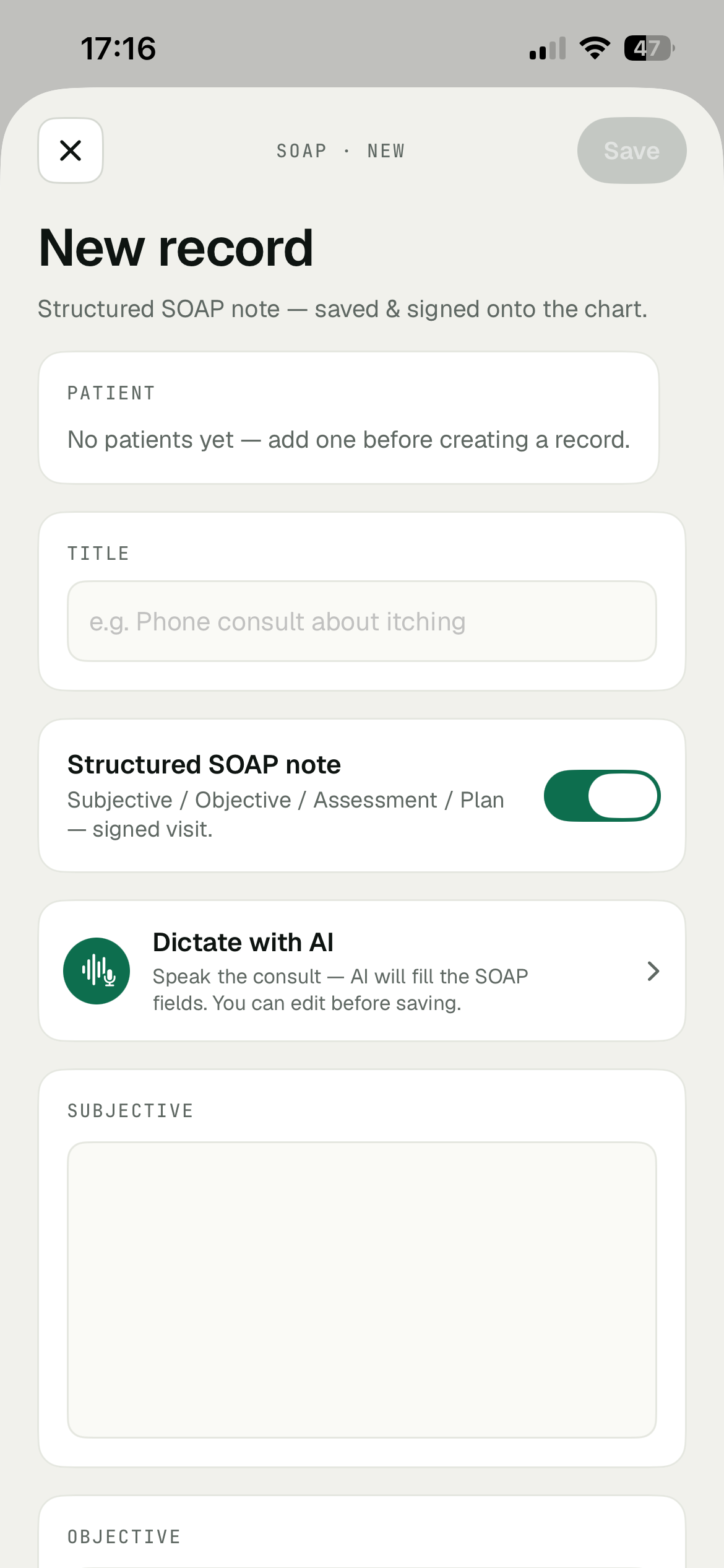 New record with AI dictation